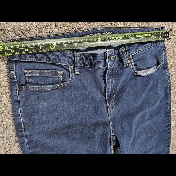 Michael Kors Womens Izzy Cropped Skinny Fit Jeans Size 8 - Picture 4 of 11